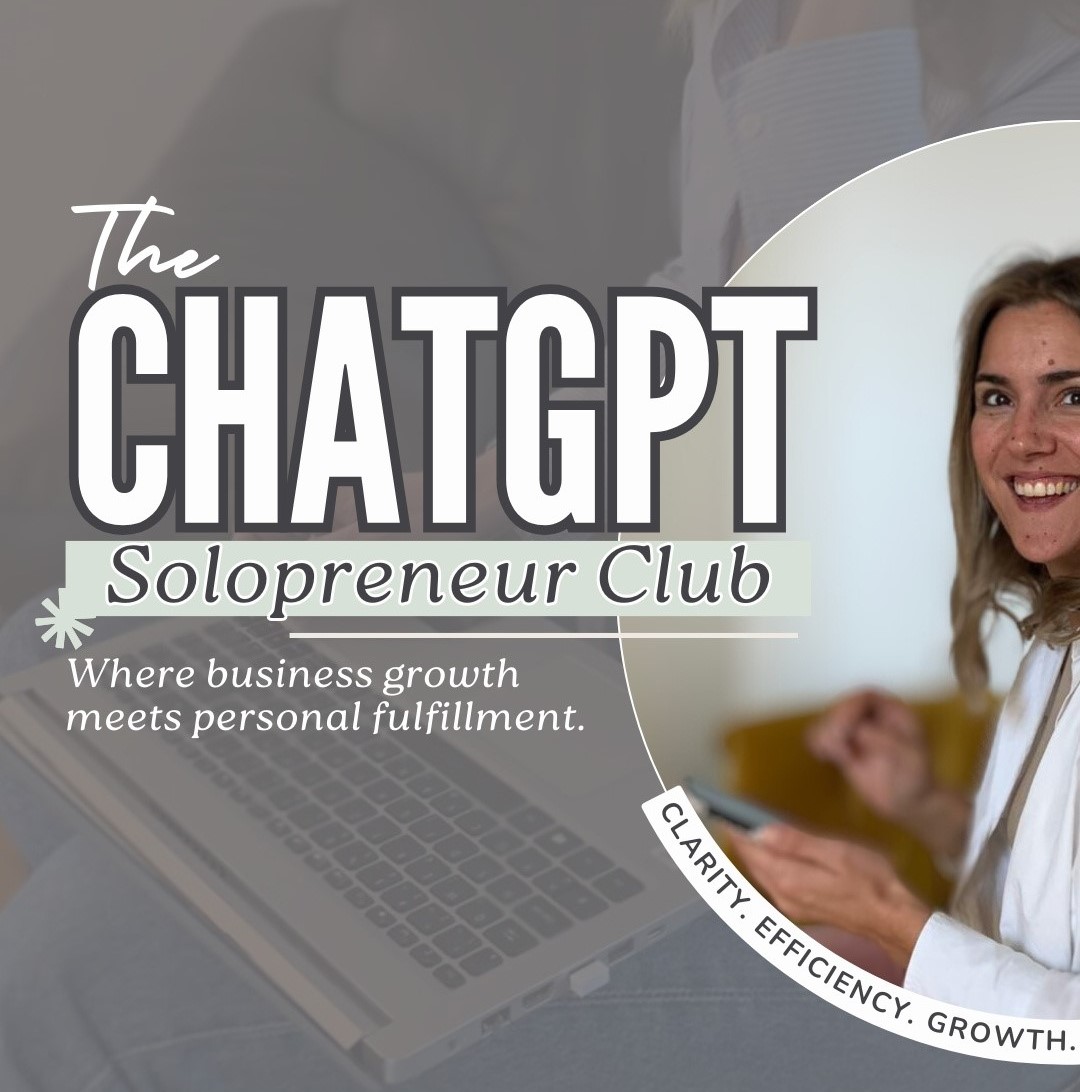 ChatGPT Solopreneur Club mockup