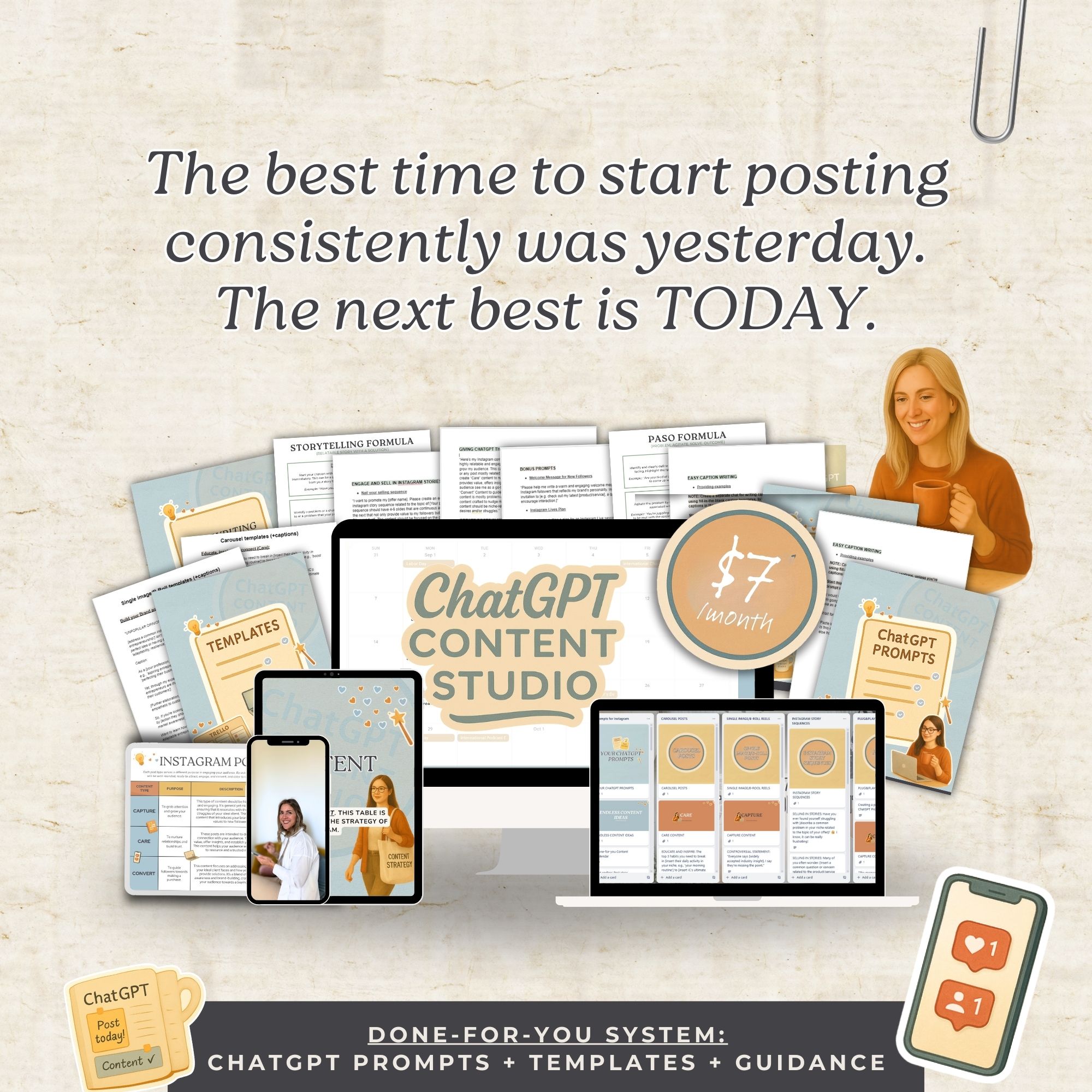 The Toolkit Mockup - Instagram Content with ChatGPT