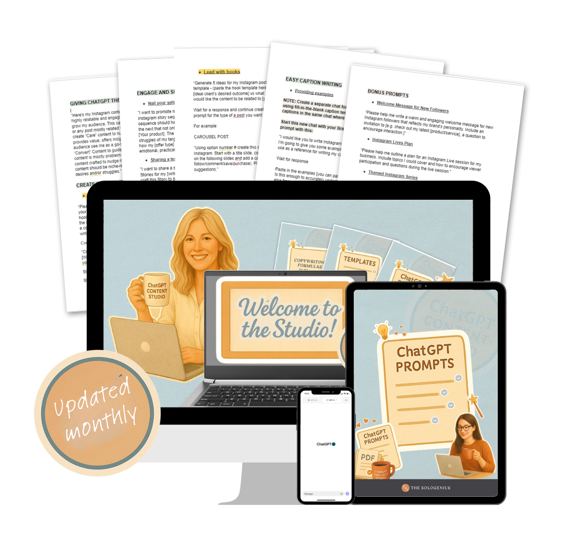 ChatGPT Prompts for content creation