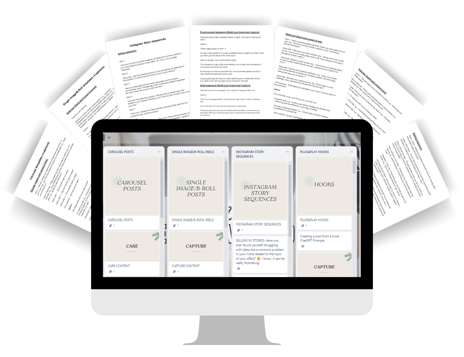 Plug-and-play templates mockup