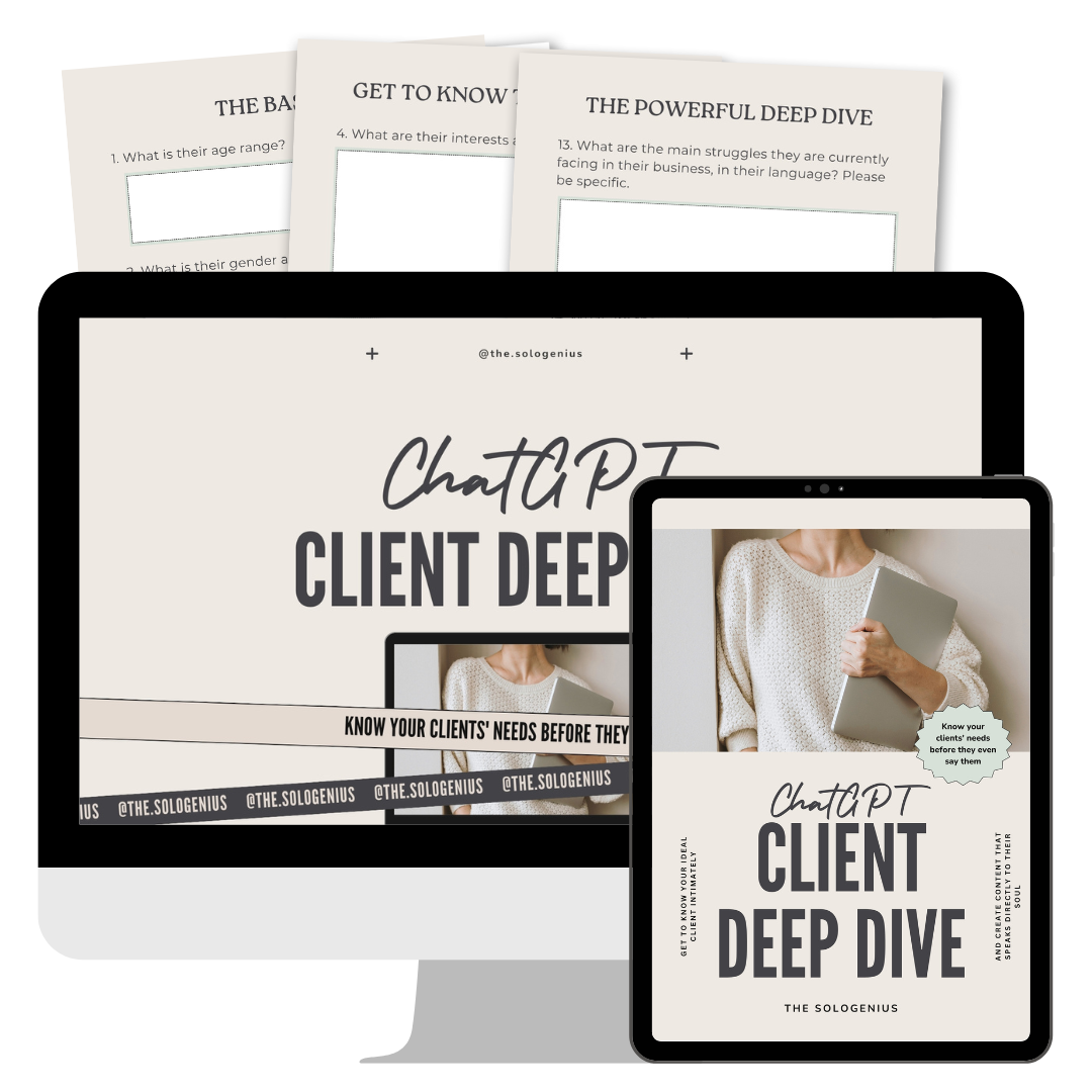 ChatGPT Client Deep Dive Workbook